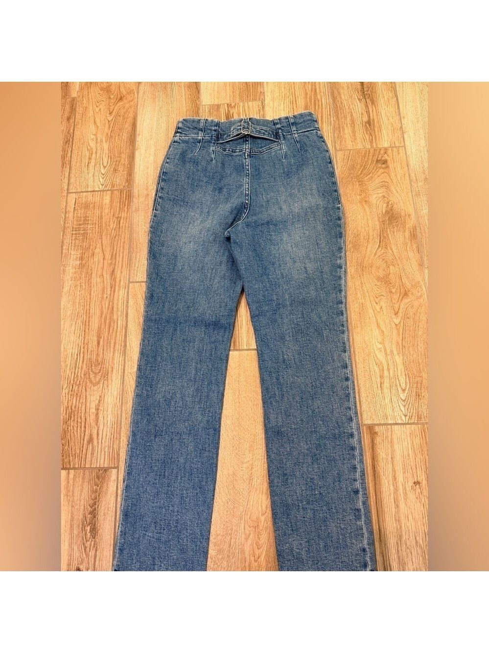 Anthropologie Maeve Bombshell Slim Straight Denim Jeans Size 27 - Picture 3 of 14